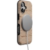 image:imageCasely iPhone 17 Case  Shell Shocked  Tortoise Print  Bold Protective Design  Compatible with MagSafeMocha Ripple  Brown Waves