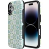 image:imageCasely iPhone 17 Case  Shell Shocked  Tortoise Print  Bold Protective Design  Compatible with MagSafePura Vida  Coastal Checkers