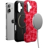 image:imageCasely iPhone 17 Case  Shell Shocked  Tortoise Print  Bold Protective Design  Compatible with MagSafeRose Garden  Red Aesthetic