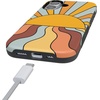 image:imageCasely iPhone 17 Case  Shell Shocked  Tortoise Print  Bold Protective Design  Compatible with MagSafeShine On  Retro Sunset