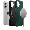 image:imageCasely iPhone 17 Case  Shell Shocked  Tortoise Print  Bold Protective Design  Compatible with MagSafeThe Boyfriend Collection  Forest Green