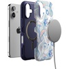 image:imageCasely iPhone 17 Case  Shell Shocked  Tortoise Print  Bold Protective Design  Compatible with MagSafeThe Fun Guy  Enchanted Forest Mushroom Floral