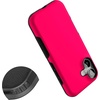 image:imageCasely iPhone 17 Case  Shell Shocked  Tortoise Print  Bold Protective Design  Compatible with MagSafeThink Pink  Solid Neon Pink