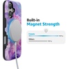 image:imageCasely iPhone 17 Case  Shell Shocked  Tortoise Print  Bold Protective Design  Compatible with MagSafeTie Dying Over You  Purple Marble