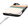 image:imageCasely iPhone 17 Case  Shell Shocked  Tortoise Print  Bold Protective Design  Compatible with MagSafeTotally Groovy  Rainbow Stripes Color Block