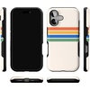 image:imageCasely iPhone 17 Case  Shell Shocked  Tortoise Print  Bold Protective Design  Compatible with MagSafeTotally Groovy  Rainbow Stripes Color Block