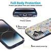 image:imageCasely iPhone 17 Case  Shell Shocked  Tortoise Print  Bold Protective Design  Compatible with MagSafeTuscan Tiles  Dolce Vita