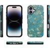image:imageCasely iPhone 17 Case  Shell Shocked  Tortoise Print  Bold Protective Design  Compatible with MagSafeVan Gogh  Almond Blossom Floral