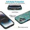 image:imageCasely iPhone 17 Case  Shell Shocked  Tortoise Print  Bold Protective Design  Compatible with MagSafeVan Gogh  Almond Blossom Floral