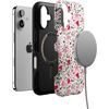 image:imageCasely iPhone 17 Case  Shell Shocked  Tortoise Print  Bold Protective Design  Compatible with MagSafeVines of Love  Floral Heart