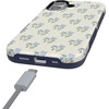 image:imageCasely iPhone 17 Case  Shell Shocked  Tortoise Print  Bold Protective Design  Compatible with MagSafeVintage Garden  Blue Hydrangea