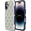image:imageCasely iPhone 17 Case  Shell Shocked  Tortoise Print  Bold Protective Design  Compatible with MagSafeVintage Garden  Blue Hydrangea