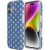 image:imageCasely iPhone 17 Case  Van Gogh  Almond Blossom Floral  Compatible with MagSafe  Classic Ultra Thin DesignCoastal Blues  Denim Stars