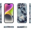 image:imageCasely iPhone 17 Case  Van Gogh  Almond Blossom Floral  Compatible with MagSafe  Classic Ultra Thin DesignDeep Sea  Blue Marble