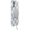 image:imageCasely iPhone 17 Case  Van Gogh  Almond Blossom Floral  Compatible with MagSafe  Classic Ultra Thin DesignFit Check  Light Blue Checkerboard