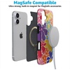 image:imageCasely iPhone 17 Case  Van Gogh  Almond Blossom Floral  Compatible with MagSafe  Classic Ultra Thin DesignFlower Patch  MultiColor Floral