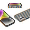 image:imageCasely iPhone 17 Case  Van Gogh  Almond Blossom Floral  Compatible with MagSafe  Classic Ultra Thin DesignGo New York  Blue  Orange Stripes Case