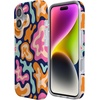 image:imageCasely iPhone 17 Case  Van Gogh  Almond Blossom Floral  Compatible with MagSafe  Classic Ultra Thin DesignMidnight Color Splash  Abstract Retro