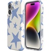 image:imageCasely iPhone 17 Case  Van Gogh  Almond Blossom Floral  Compatible with MagSafe  Classic Ultra Thin DesignStars Align  Blue  White Stars