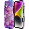 image:imageCasely iPhone 17 Case  Van Gogh  Almond Blossom Floral  Compatible with MagSafe  Classic Ultra Thin DesignTie Dying Over You  Purple Marble