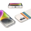 image:imageCasely iPhone 17 Case  Van Gogh  Almond Blossom Floral  Compatible with MagSafe  Classic Ultra Thin DesignTotally Groovy  Rainbow Stripes Color Block