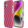 image:imageCasely iPhone 17 Case  Van Gogh  Almond Blossom Floral  Compatible with MagSafe  Classic Ultra Thin DesignVibe Check  Pink Checkerboard