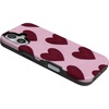 image:imageCasely iPhone 17 Case  Whole Lotta Love  Plum Hearts  Bold Protective Design  MagSafe Compatible Design