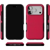 image:imageCasely iPhone 17 Pro Case  Best Dressed  Red Houndstooth  Bold Protective Design  MagSafe Compatible Design