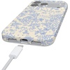 image:imageCasely iPhone 17 Pro Case  Cowgirl Envy  Cow Print  Compatible with MagSafe  Classic Ultra Slim DesignCupids Canvas  Periwinkle Floral