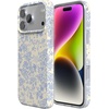 image:imageCasely iPhone 17 Pro Case  Cowgirl Envy  Cow Print  Compatible with MagSafe  Classic Ultra Slim DesignCupids Canvas  Periwinkle Floral