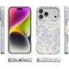 image:imageCasely iPhone 17 Pro Case  Cowgirl Envy  Cow Print  Compatible with MagSafe  Classic Ultra Slim DesignCupids Canvas  Periwinkle Floral