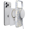 image:imageCasely iPhone 17 Pro Case  Cowgirl Envy  Cow Print  Compatible with MagSafe  Classic Ultra Slim DesignCupids Canvas  Periwinkle Floral