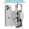 image:imageCasely iPhone 17 Pro Case  Cowgirl Envy  Cow Print  Compatible with MagSafe  Classic Ultra Slim DesignDark Fantasy  Contrast Floral