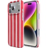image:imageCasely iPhone 17 Pro Case  Cowgirl Envy  Cow Print  Compatible with MagSafe  Classic Ultra Slim DesignEast Coast Summer  Red Stripes