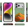 image:imageCasely iPhone 17 Pro Case  Cowgirl Envy  Cow Print  Compatible with MagSafe  Classic Ultra Slim DesignEndless Peaks  Colorblock Mountain