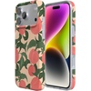 image:imageCasely iPhone 17 Pro Case  Cowgirl Envy  Cow Print  Compatible with MagSafe  Classic Ultra Slim DesignFeeling Peachy  Blush Vines