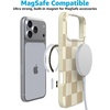 image:imageCasely iPhone 17 Pro Case  Cowgirl Envy  Cow Print  Compatible with MagSafe  Classic Ultra Slim DesignFit Check  Neutral Checkerboard