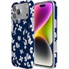 image:imageCasely iPhone 17 Pro Case  Cowgirl Envy  Cow Print  Compatible with MagSafe  Classic Ultra Slim DesignFloral Forest  Navy Cherry Blossom Floral