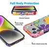 image:imageCasely iPhone 17 Pro Case  Cowgirl Envy  Cow Print  Compatible with MagSafe  Classic Ultra Slim DesignFlower Patch  MultiColor Floral