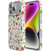 image:imageCasely iPhone 17 Pro Case  Cowgirl Envy  Cow Print  Compatible with MagSafe  Classic Ultra Slim DesignGarden Party  Mushroom Floral