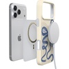 image:imageCasely iPhone 17 Pro Case  Cowgirl Envy  Cow Print  Compatible with MagSafe  Classic Ultra Slim DesignHeartstrings  Blue Bow