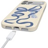 image:imageCasely iPhone 17 Pro Case  Cowgirl Envy  Cow Print  Compatible with MagSafe  Classic Ultra Slim DesignHeartstrings  Blue Bow