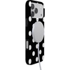 image:imageCasely iPhone 17 Pro Case  Cowgirl Envy  Cow Print  Compatible with MagSafe  Classic Ultra Slim DesignHigh Contrast  Black Polka Dot