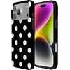 image:imageCasely iPhone 17 Pro Case  Cowgirl Envy  Cow Print  Compatible with MagSafe  Classic Ultra Slim DesignHigh Contrast  Black Polka Dot