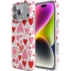 image:imageCasely iPhone 17 Pro Case  Cowgirl Envy  Cow Print  Compatible with MagSafe  Classic Ultra Slim DesignLove Struck  Heart Stickers