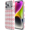image:imageCasely iPhone 17 Pro Case  Cowgirl Envy  Cow Print  Compatible with MagSafe  Classic Ultra Slim DesignQueen of Diamonds  Pink Watercolor