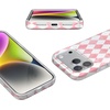 image:imageCasely iPhone 17 Pro Case  Cowgirl Envy  Cow Print  Compatible with MagSafe  Classic Ultra Slim DesignQueen of Diamonds  Pink Watercolor