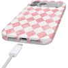 image:imageCasely iPhone 17 Pro Case  Cowgirl Envy  Cow Print  Compatible with MagSafe  Classic Ultra Slim DesignQueen of Diamonds  Pink Watercolor