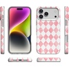 image:imageCasely iPhone 17 Pro Case  Cowgirl Envy  Cow Print  Compatible with MagSafe  Classic Ultra Slim DesignQueen of Diamonds  Pink Watercolor