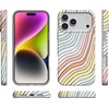 image:imageCasely iPhone 17 Pro Case  Cowgirl Envy  Cow Print  Compatible with MagSafe  Classic Ultra Slim DesignRide The Wave  Pastel Rainbow Lined